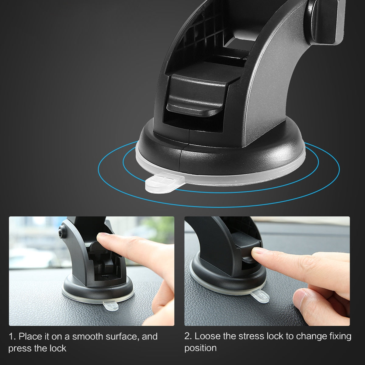Support Téléphone Auto SafeDrive