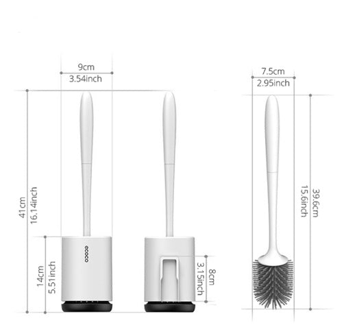 🚽 Brosse WC Premium en Silicone