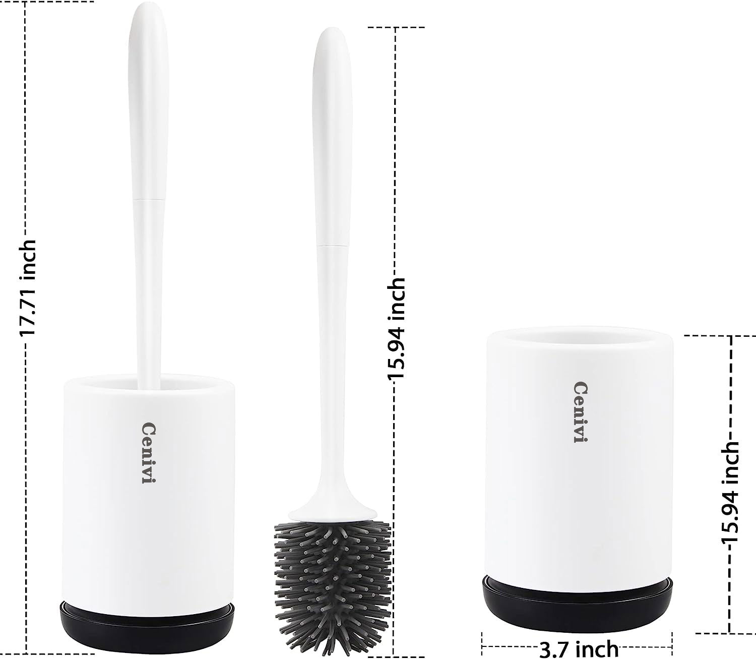 🚽 Brosse WC Premium en Silicone